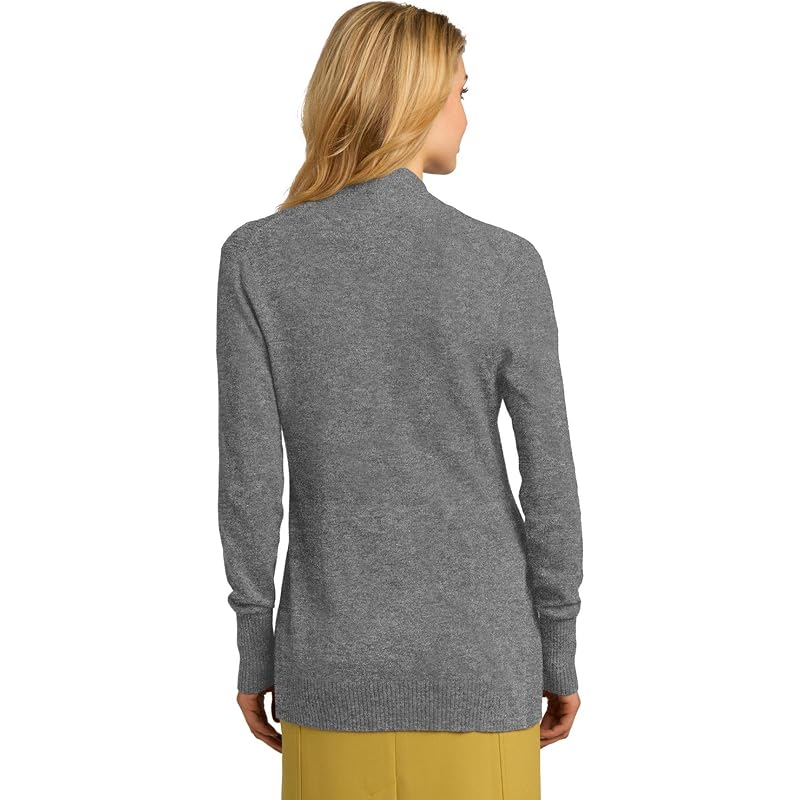 port authority ladies open front cardigan sweater