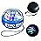 GOZATO Auto-Start Wrist Power Gyro Ball with LED Lights, Wrist Strengthener and Forearm Exerciser for Stronger Arm Fingers and Muscle