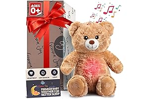 Bedtime Baby Soothers for Sleep, Cry activated heartbeat