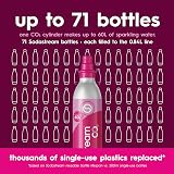 Sodastream Cylindre de Gaz CO₂ à Clipser Quick Connect 60L | Rose - 6