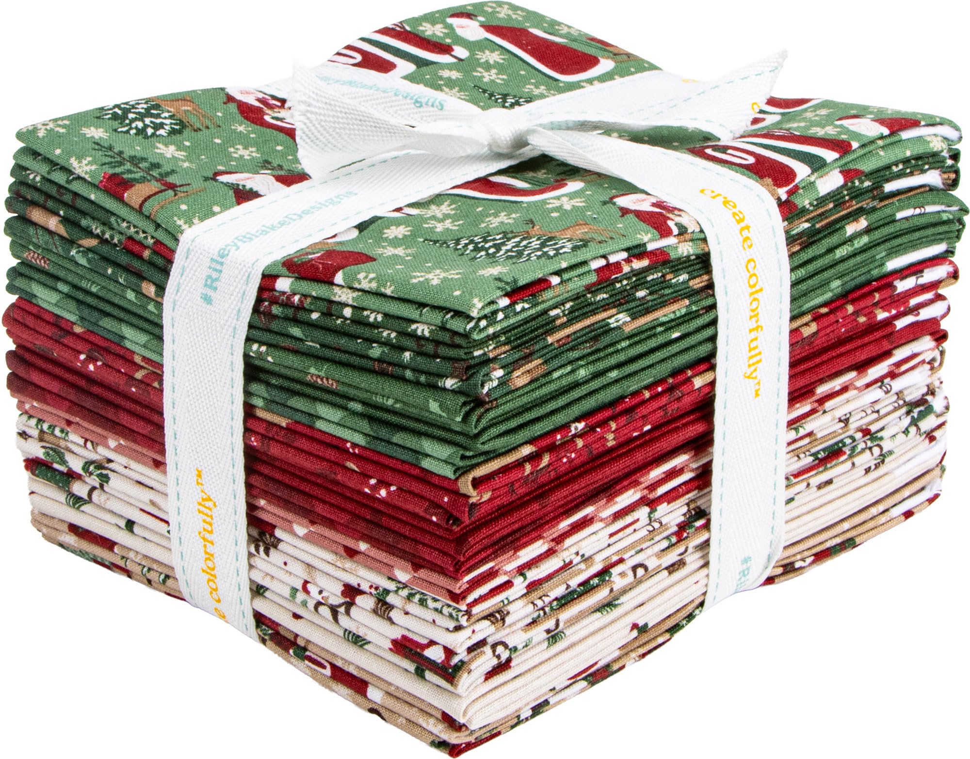 Dani Mogstad Christmas Time 18 Fat Quarters Riley Blake Designs FQ-17820-18