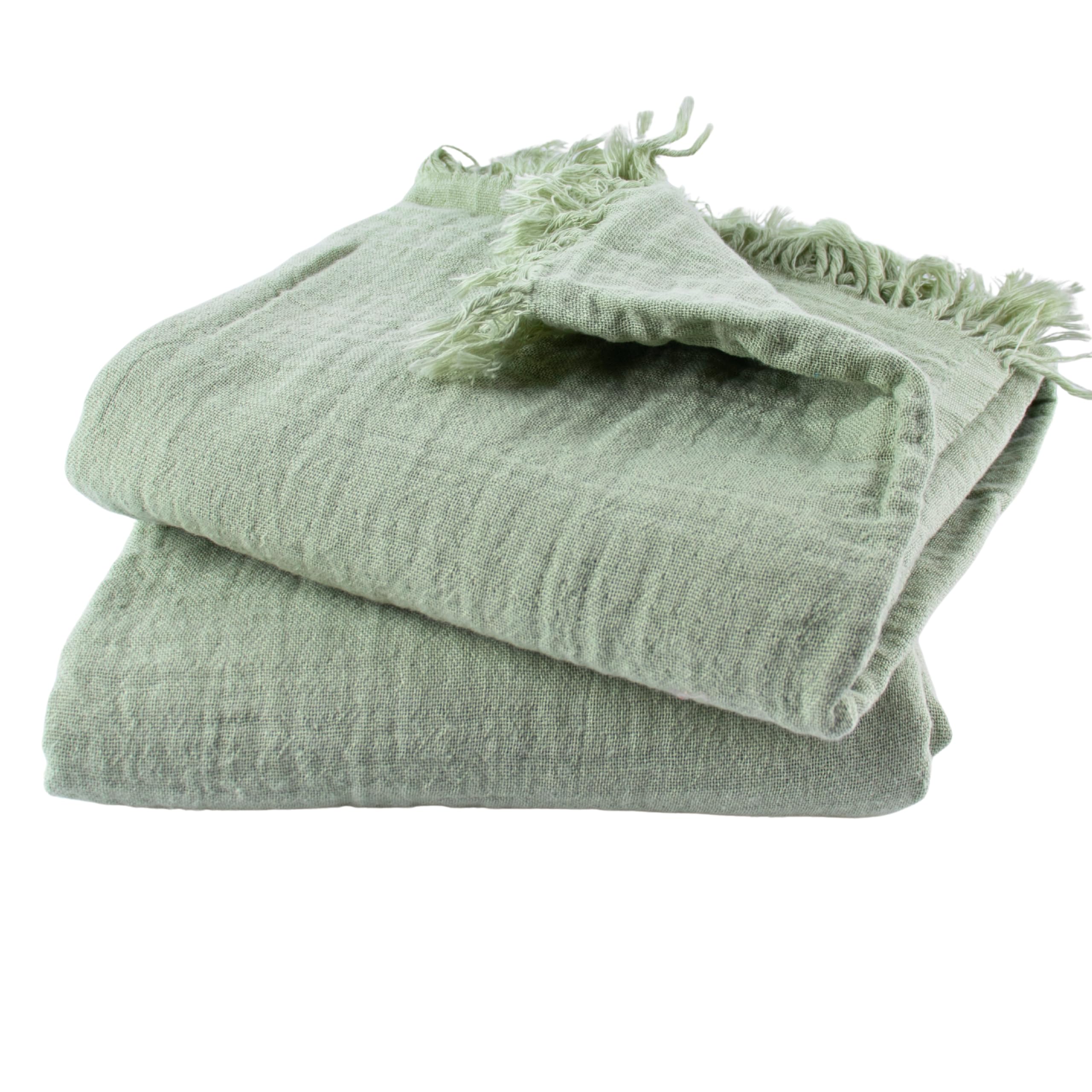 Puskul - Asciugamani da bagno in mussola in mussola, confezione da 2, leggeri e leggeri – oversize 33 x 67, 100% cotone organico turco in mussola per adulti (verde ghiaccio)