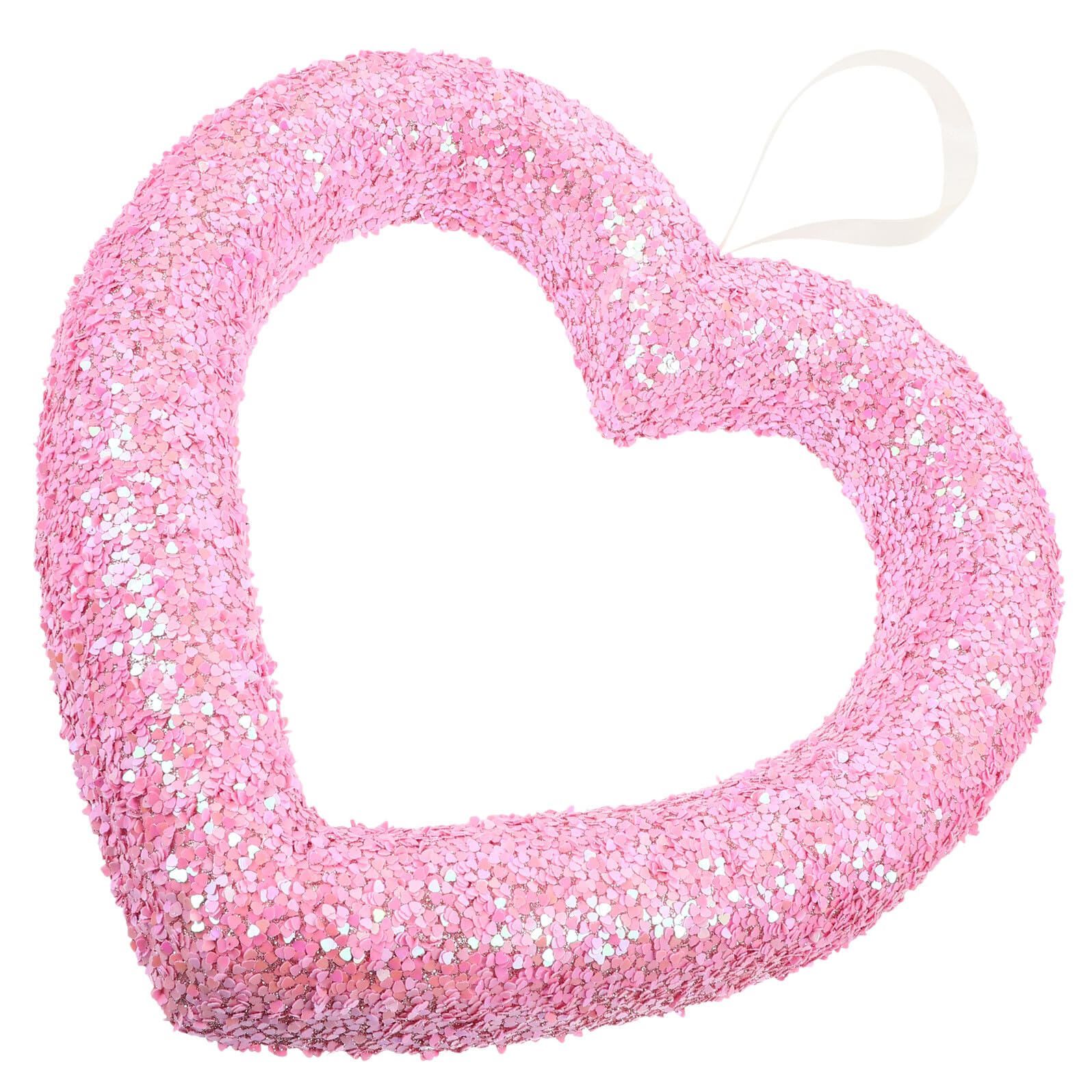 NUOBESTY Decorazione Cuore Cavo da Appendere Ghirlanda Forma di Cuore Decorazione Resistente e Colorata per Porta d'Ingresso e Pareti Addobbo Creativo per Festa degli Innamorati