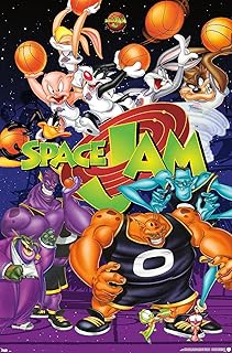 Trends International Looney Tunes: Space Jam - Collage Wall Poster, 14.725" x 22.375", Premium Unframed Version