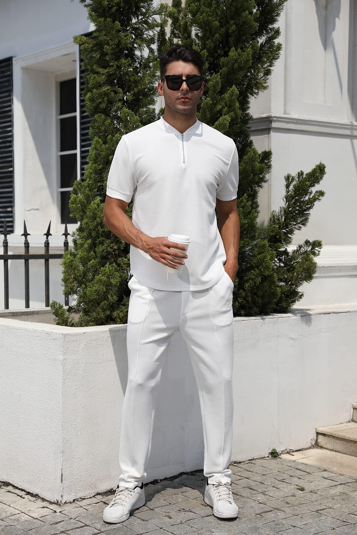 2 Pièces Survêtement Tendance Pour Hommes Jogging Survêtement Sport Costume