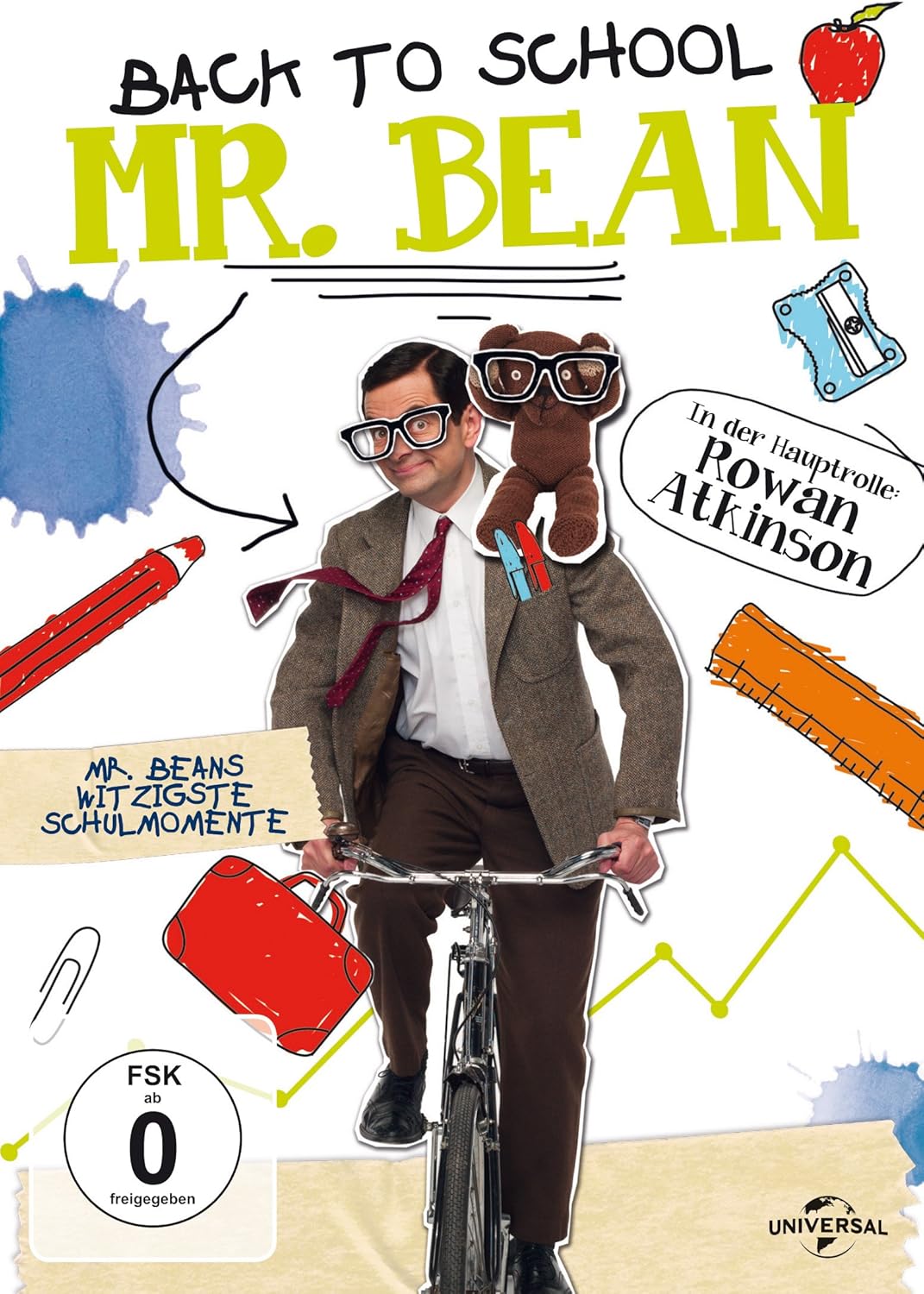 Back to School Mr. Bean Amazon.co.uk Atkinson, Rowan