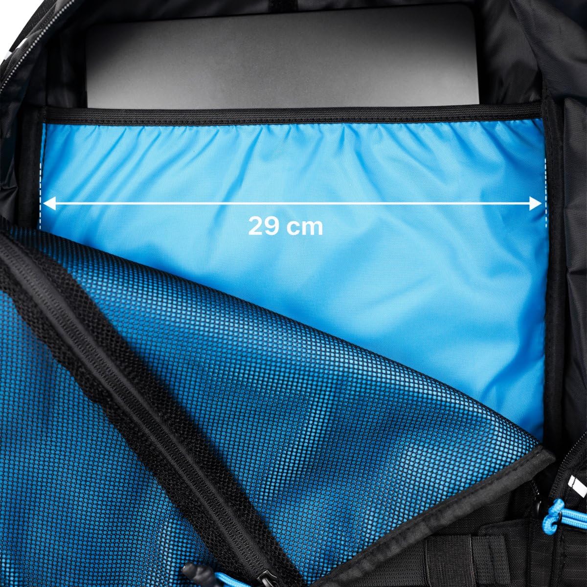 SIROKO Kompakter Rucksack, 18 l, für Schnee, Ski und Schnee, Schwarz