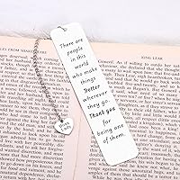 Vista 5 de Regalos administrativos para el día profesional para mujeres, regalos de jefa para mujeres, regalos de marcapáginas para mujeres, compañeros