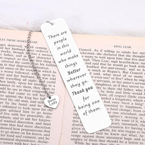 Miniatura 5 de Regalos administrativos para el día profesional para mujeres, regalos de jefa para mujeres, regalos de marcapáginas para mujeres, compañeros