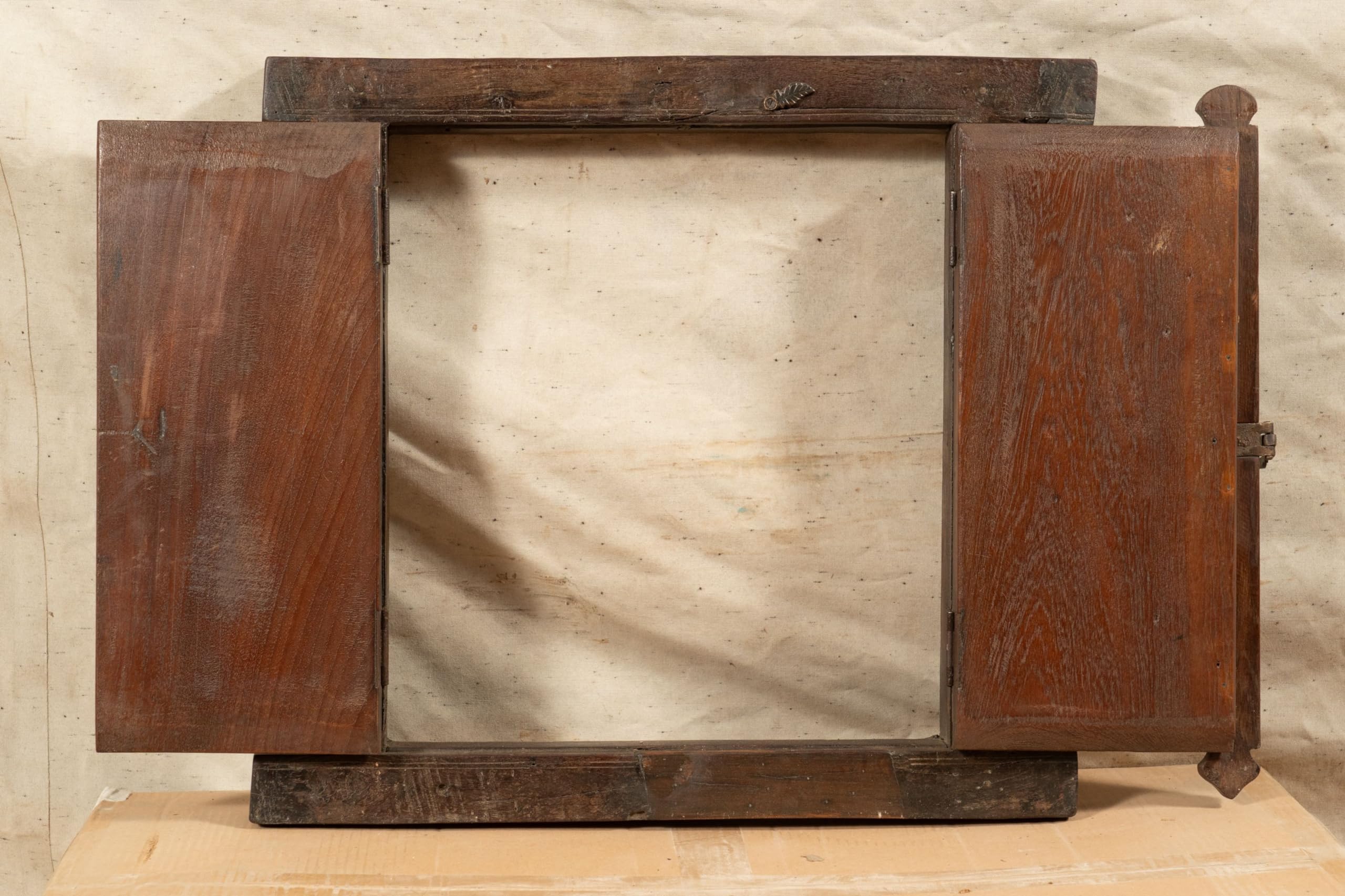 Biscottini Porta Interna Finestra L57,5XPR7,5XH52,5 CM - Porta in Legno - Porte da Interno ed Esterno - Arredo casa
