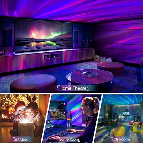 Miniatura 6 de Rossetta Proyector de astronauta, proyector espacial de galaxia para dormitorio, proyector de estrellas con temporizador y control remoto,