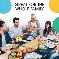 Vista 7 de Exquisite Tenedores de plástico blanco, 50 piezas, tenedores blancos, utensilios desechables, juego de cubiertos de plástico resistente