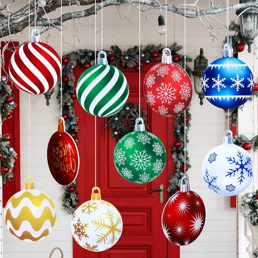 Amazon.com : Sumind 10 Pieces Christmas Decorations Outdoor