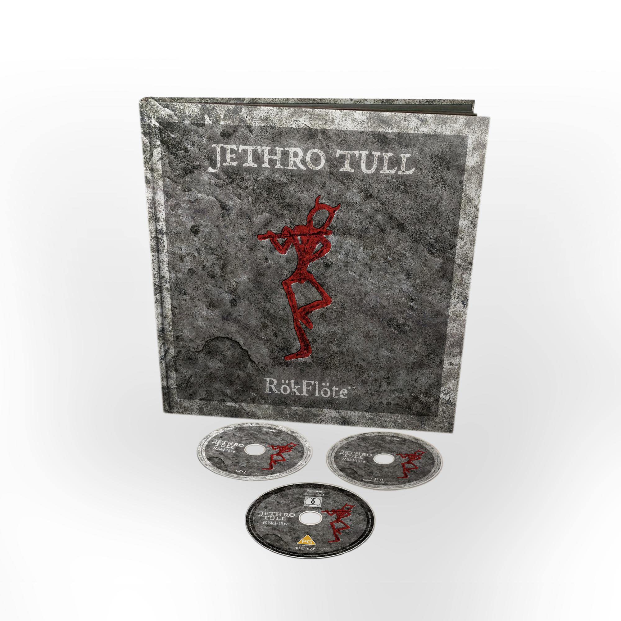 Jethro Tull Rokflote 2 Cd + Blu-Ray Artbook Deluxe New And Sealed
