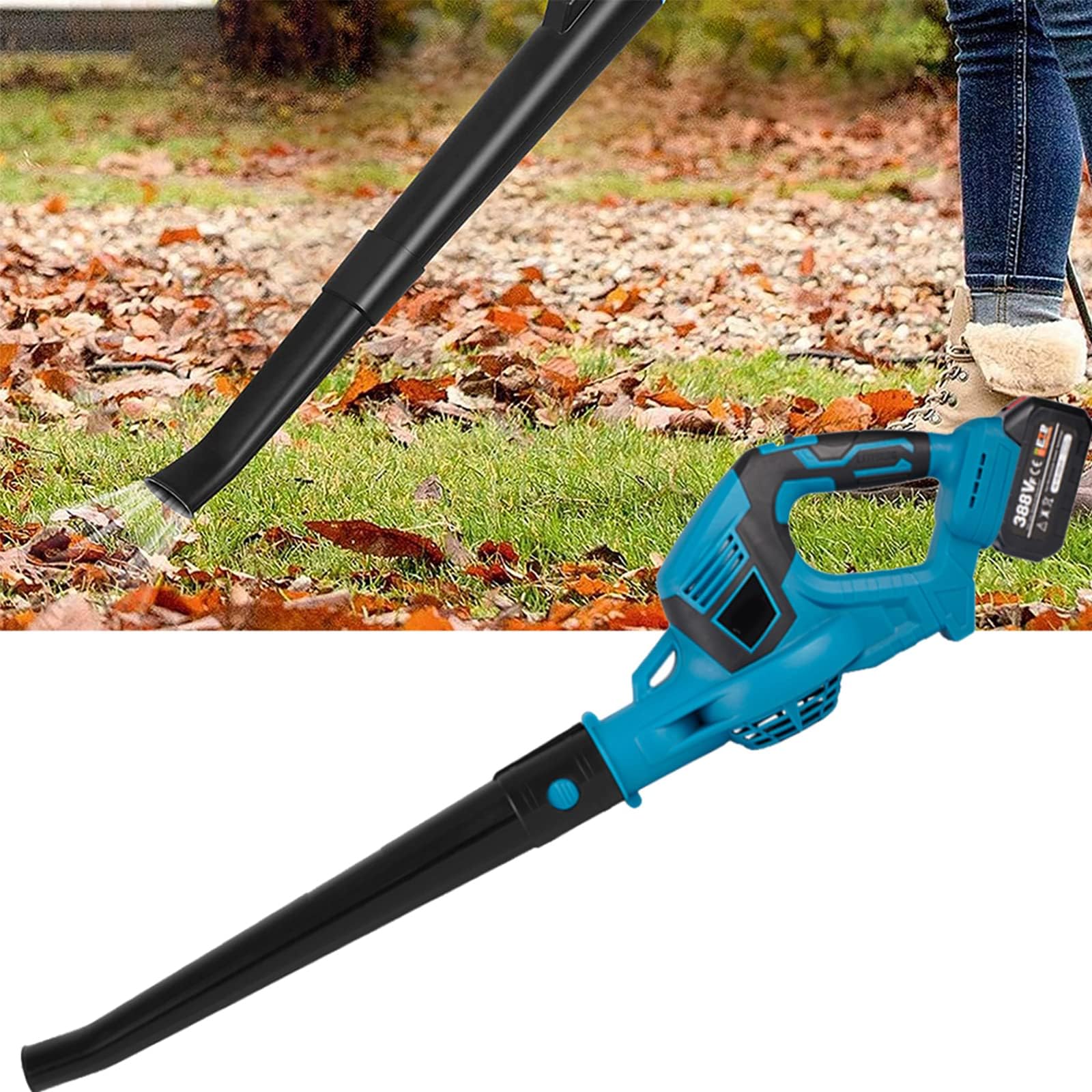 Souffleur de feuilles sans fil 20V pour nettoyer la terrasse facilement