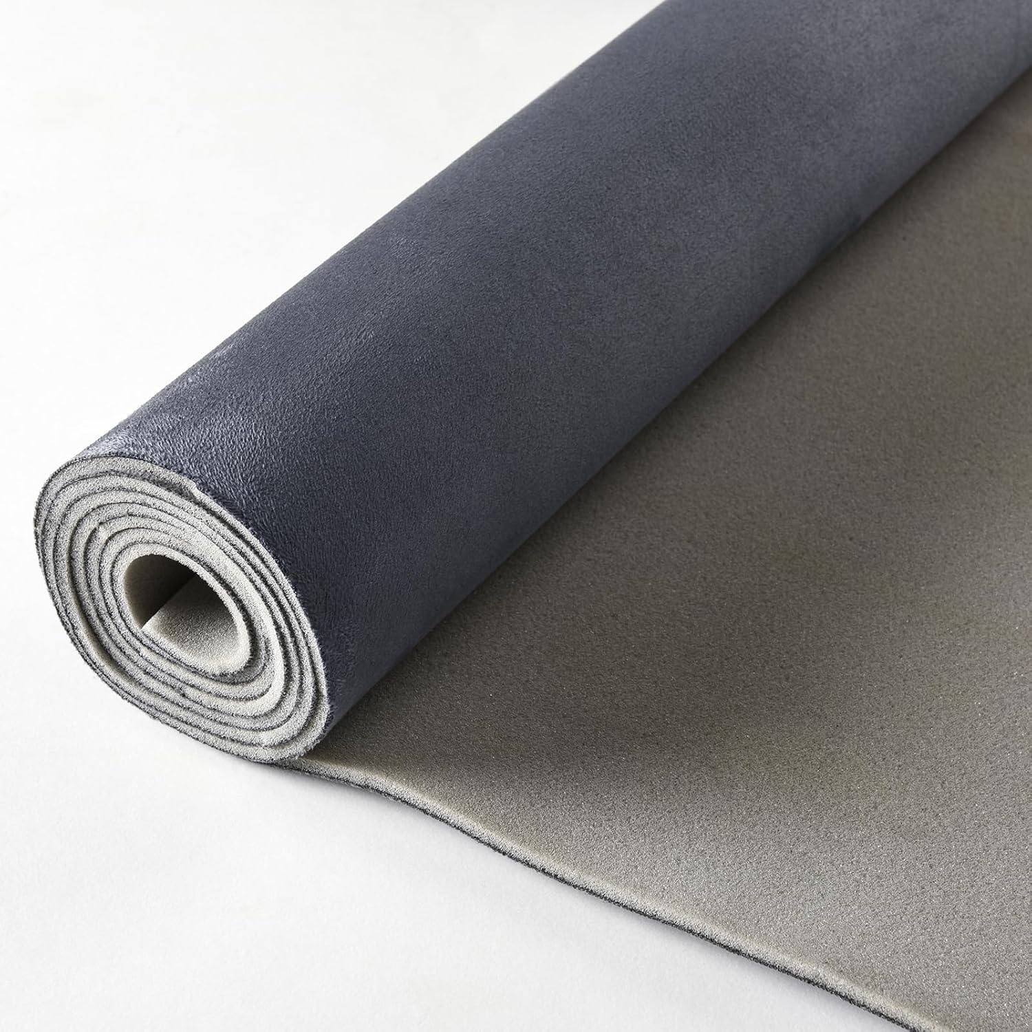 Suede Headliner Fabric with Foam Backing Material Headliner Material Suitable for Automotive Interior Repair and Tela para tapizar techo de auto (Dusty-Blue, 96"x60")