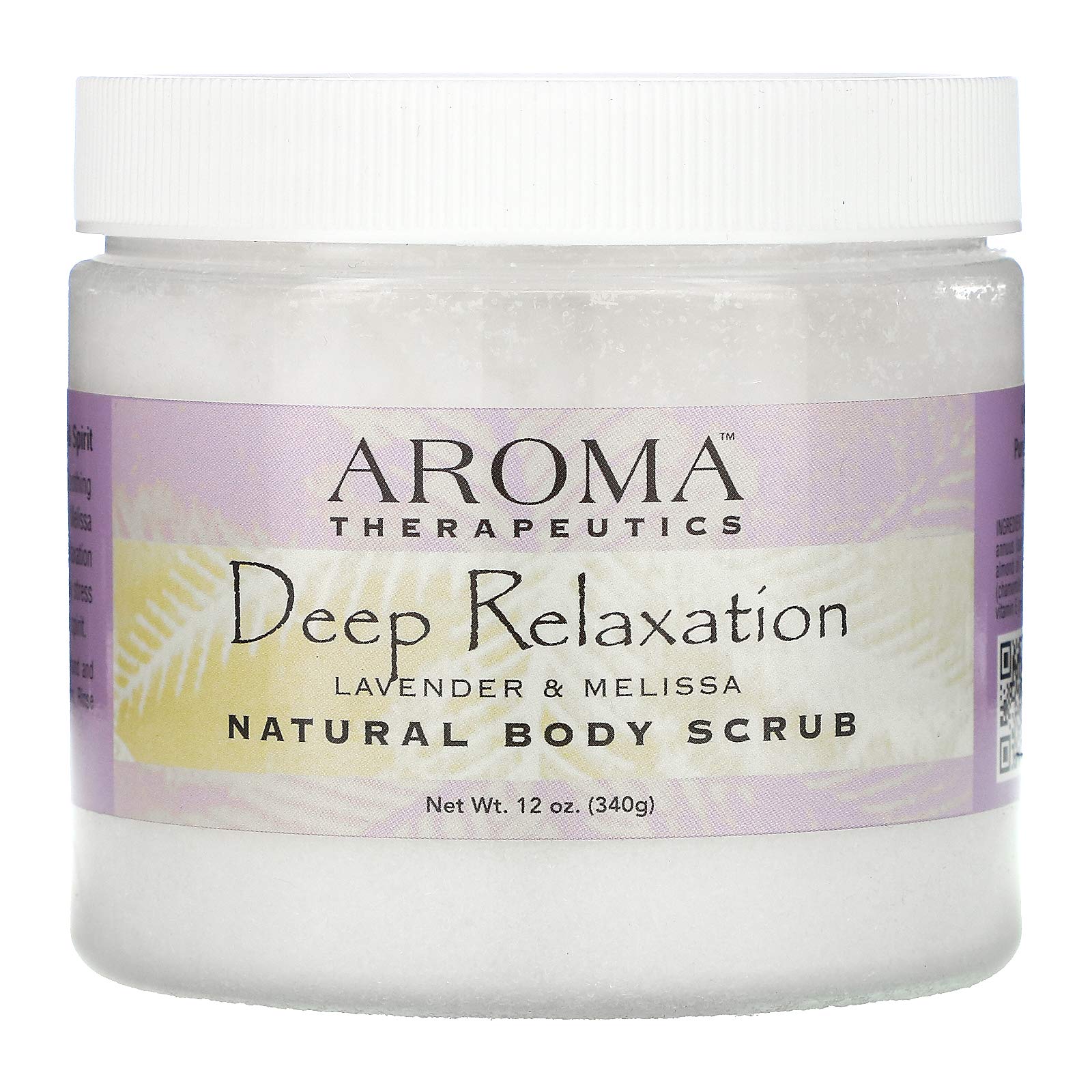 Aroma Therapeutics Deep Relaxation Natural Body Scrub - Lave