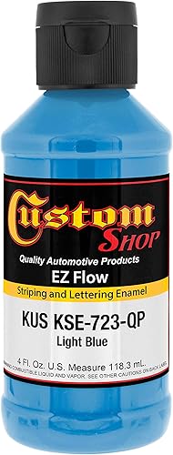 Vista 59 de Custom Shop KSE757-QP Triple Black - Pintura esmaltada EZ Flow a rayas y letras – 4 onzas