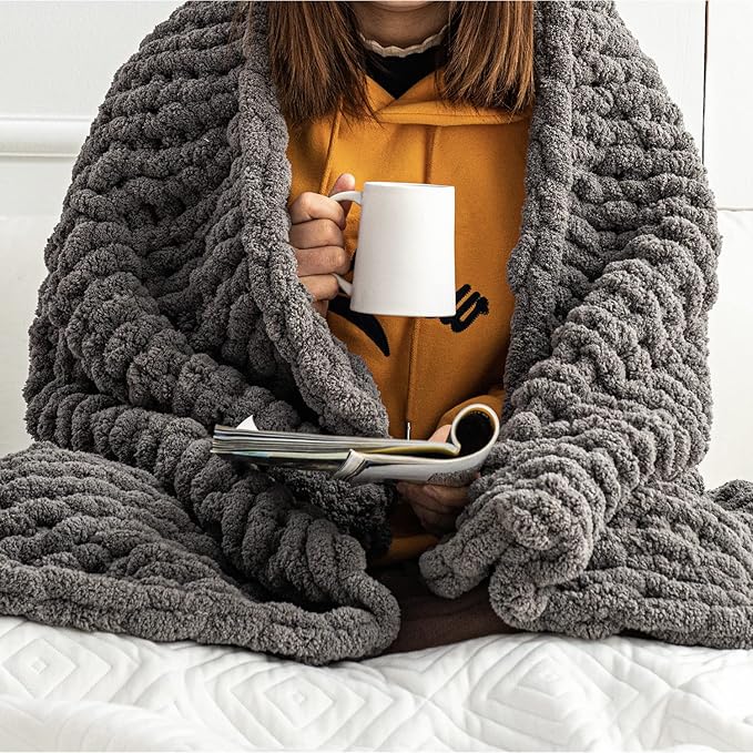 Chunky Knit Blanket