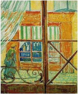 DTVWHQOHR Famous Painting Wall Art Prints Portrait Painting Pork Butchers Shop in Arles by Vincent Van Gogh Vintage Canvas Prints for Office Decor 60x90cm