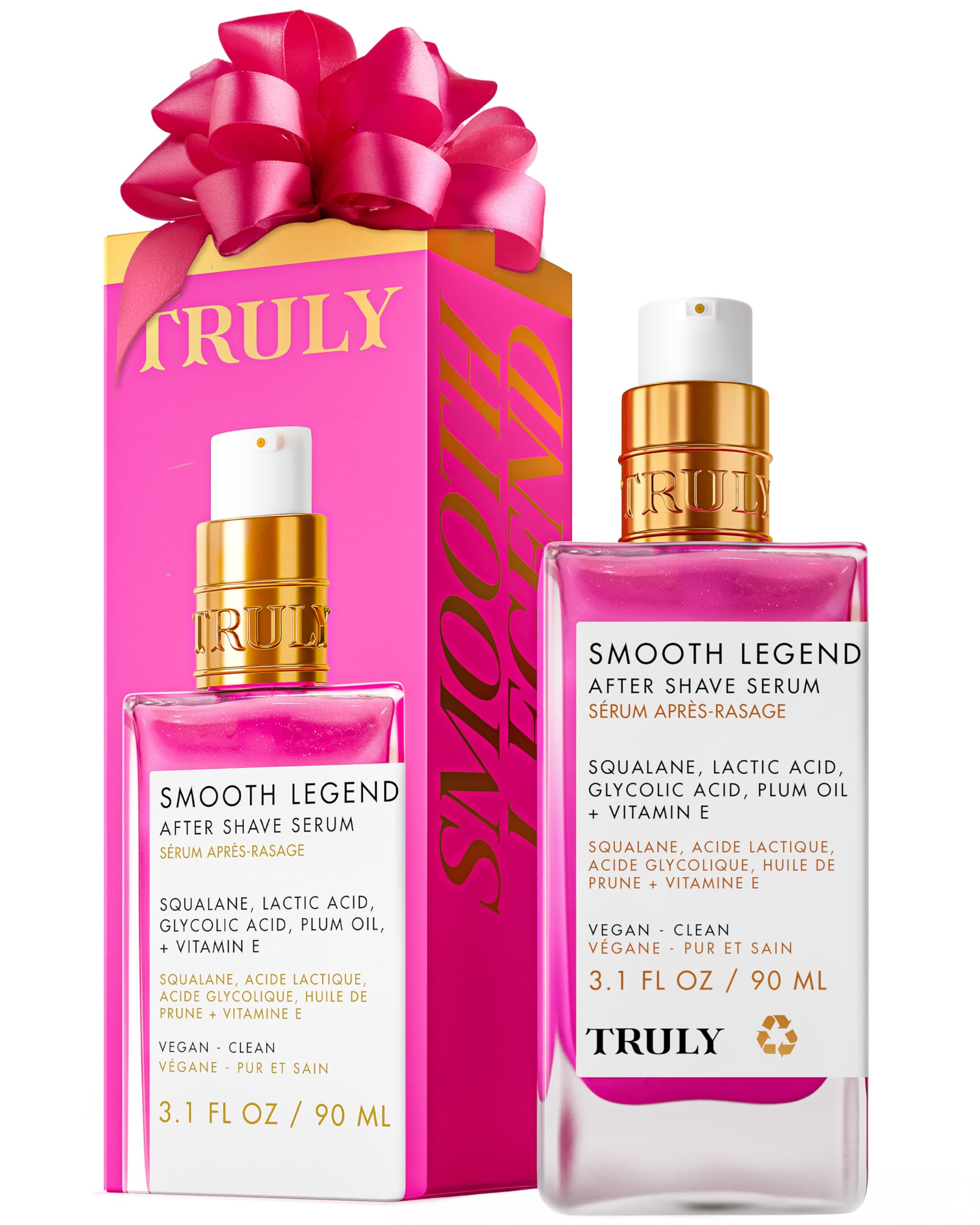 Truly Luxury After Shave Serum | Soothing & Hydrating Post Shave Treatment to Prevent Ingrown Hair For Smooth, Irritation-Free Skin