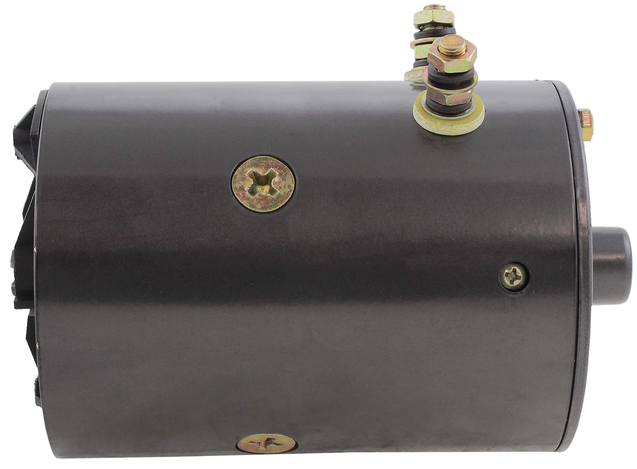 Snow Plow Motor Fisher And Western Horizontal Mount Pump, And - Foto 8