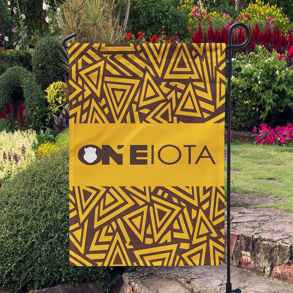 Iota Phi Theta 12x19 Inches Double Sided Garden Flag (Iota Phi Theta 3)