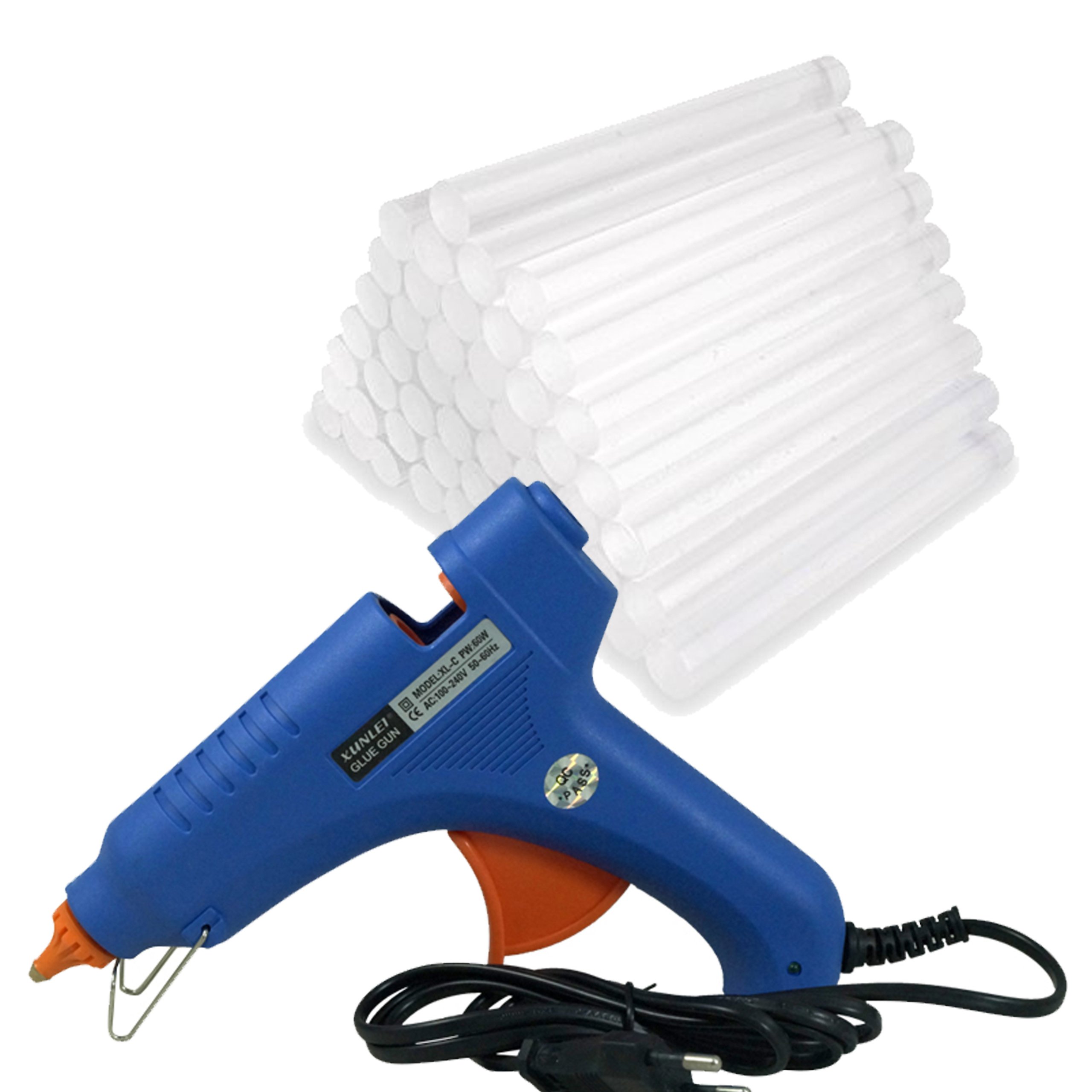 60W Glue Gun with 40 Pcs Glue Sticks