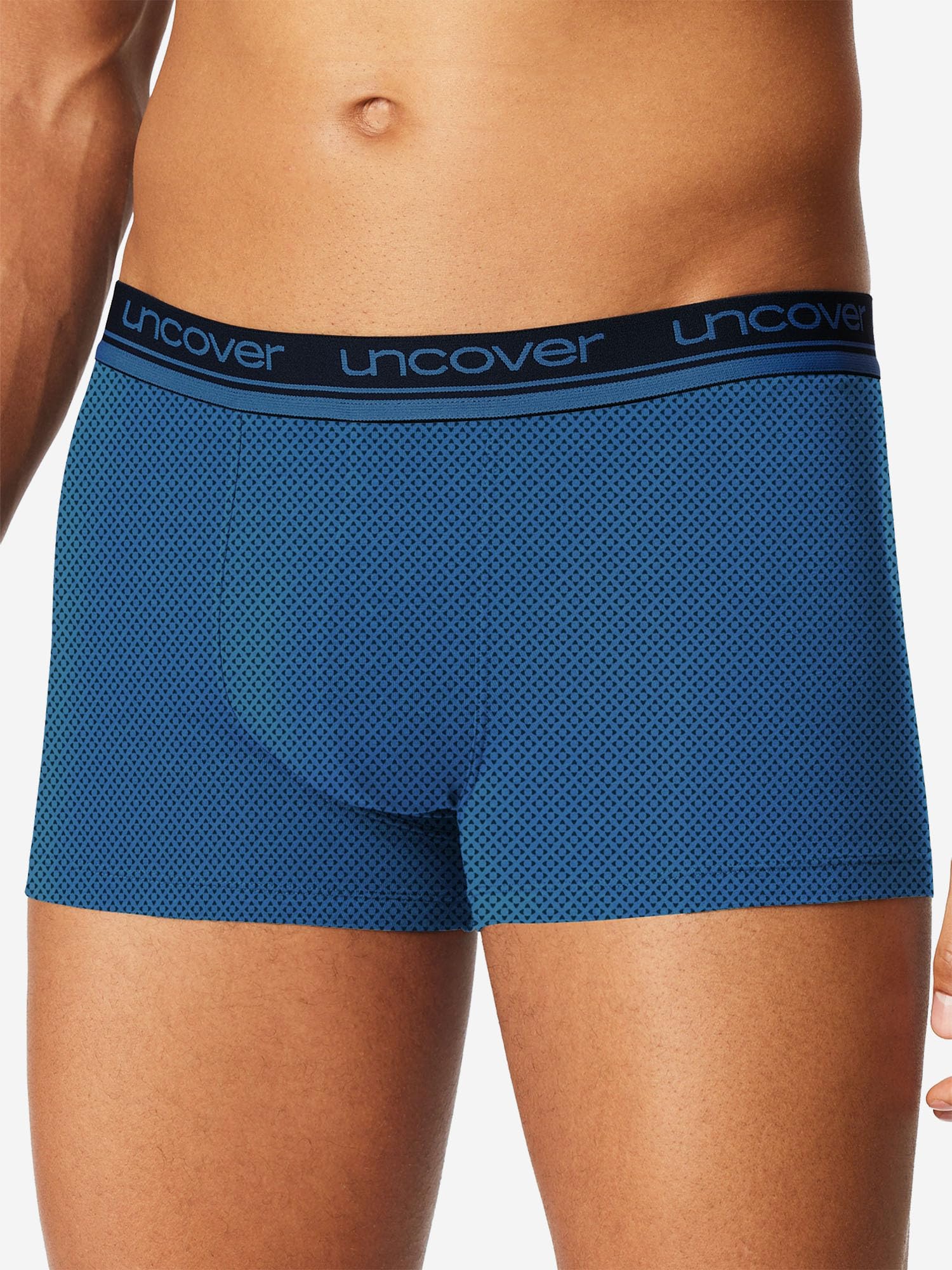 Schiesser Uncover by Herren Trunk Cotton Serie 6-Pack Boxershorts Unterhose Baumwollmix elastisch bequem sportlich atmungsaktiv Alltag Freizeit