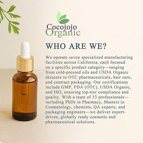 Miniatura 8 de Dr Joe Lab Aceite de escualano para cara, hidratante de escualano, aceite de escualano orgánico, aceites corporales de escualano, planta natural