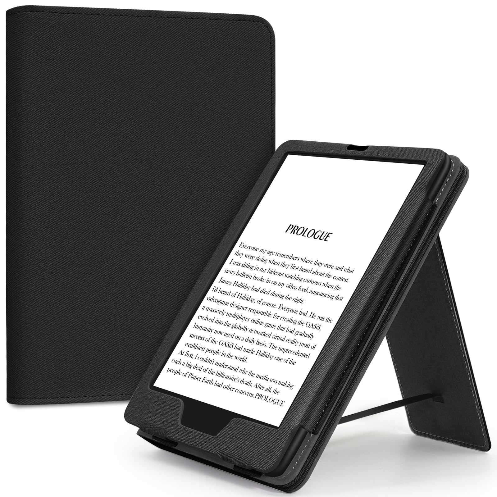 TXWLLIU Funda para 7 Pulgadas Kindle Paperwhite 12ª Generación 2024 y Kindle Colorsoft Signature Edition 2024, funda protectora con soporte y correa para la muñeca, sueño / activación automática