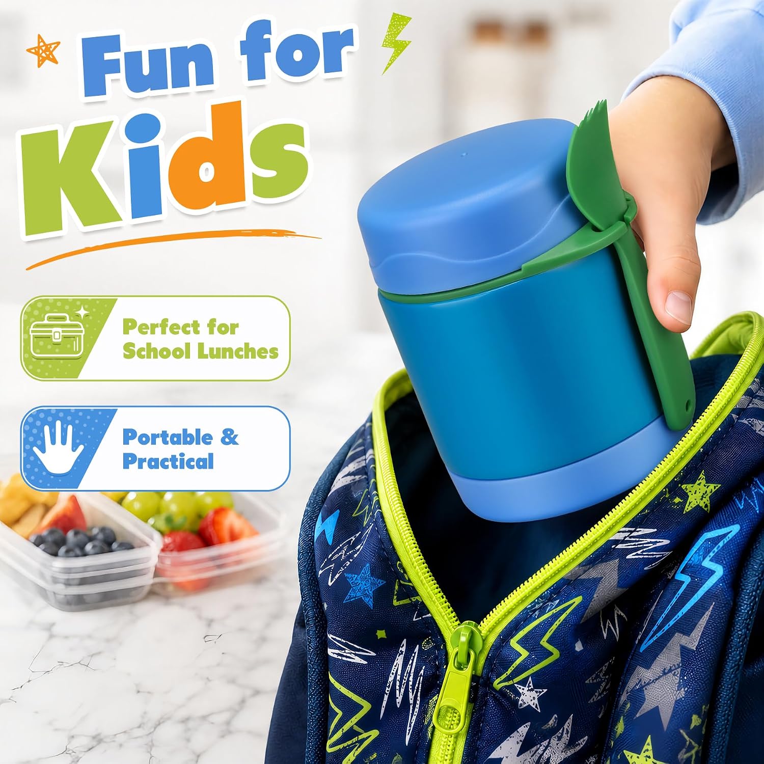 10oz Soup Thermo Food Kids Lunch