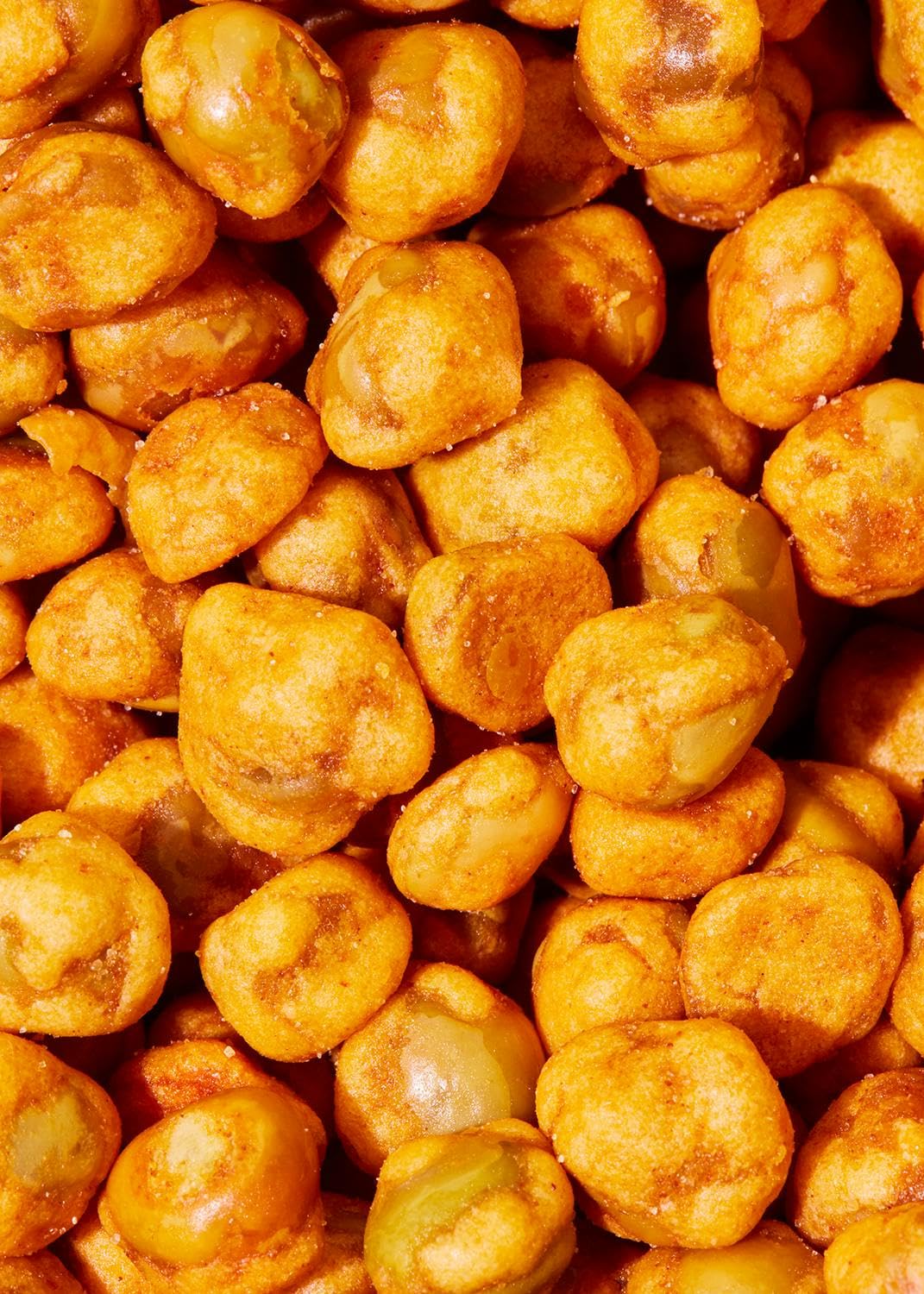 KoRo - Snack aux pois saveur poivron hongrois 1 kg - Petits pois croquants aux épices de paprika - Saveur fumée et épicée - Alternative vegan aux chips traditionnelles