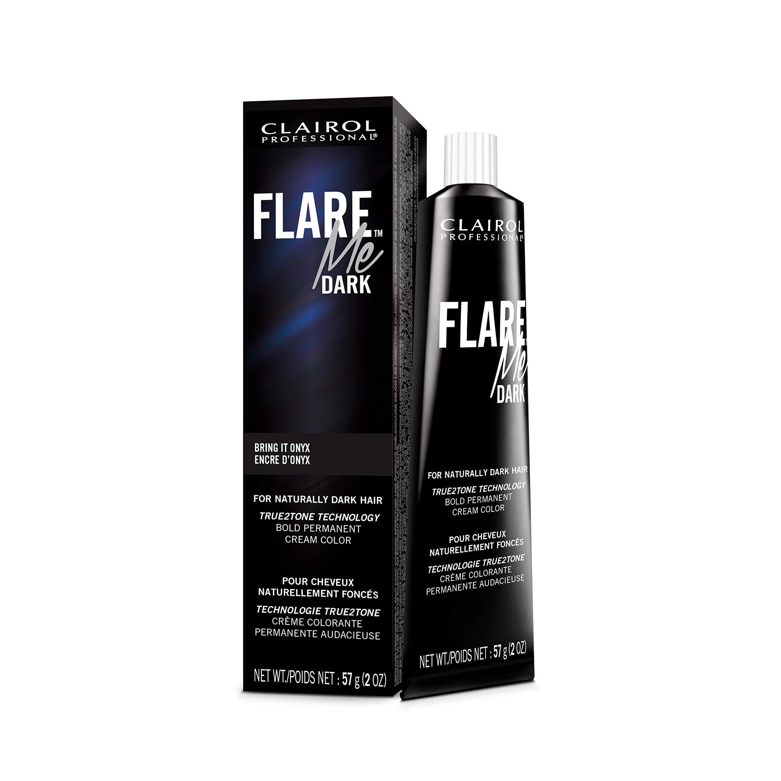 Clairol Professional Flare Me Hair Color Dark, 1n Bring It Onyx, 2 oz