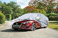 Vista 7 de Kaugung Funda de automóvil de 6 capas de ajuste personalizado para Nissan Altima Sedan de 1998 a 2022, impermeable, resistente a todo tipo de clima