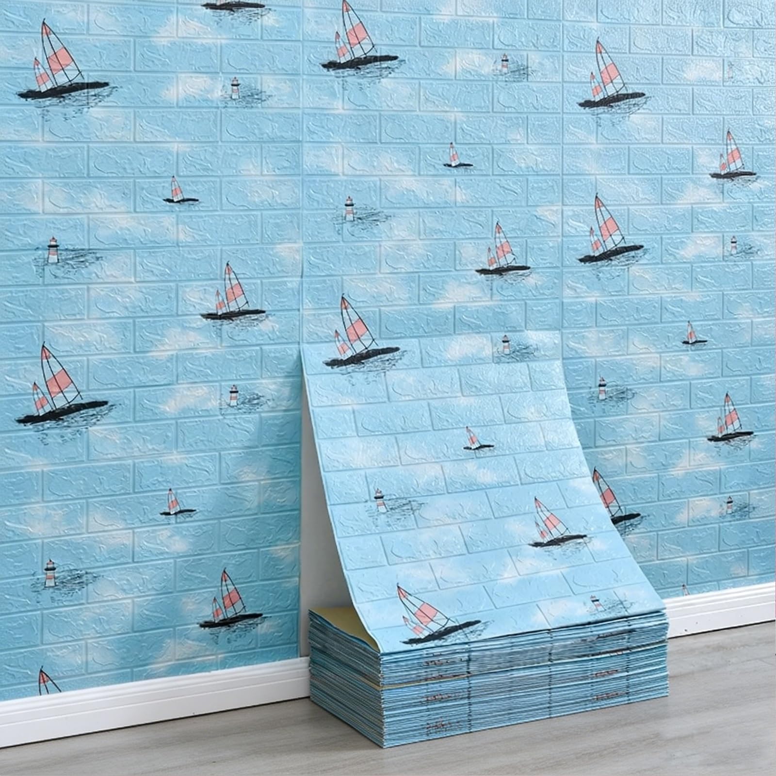 Zynqra K Peel And Stic Wallpaper,Modern Self Adhesive Wall Paper,Removable Renter Friendly Textured Shelf Cabinet,For Bedroom Bathroom Itchen Living Room(K)