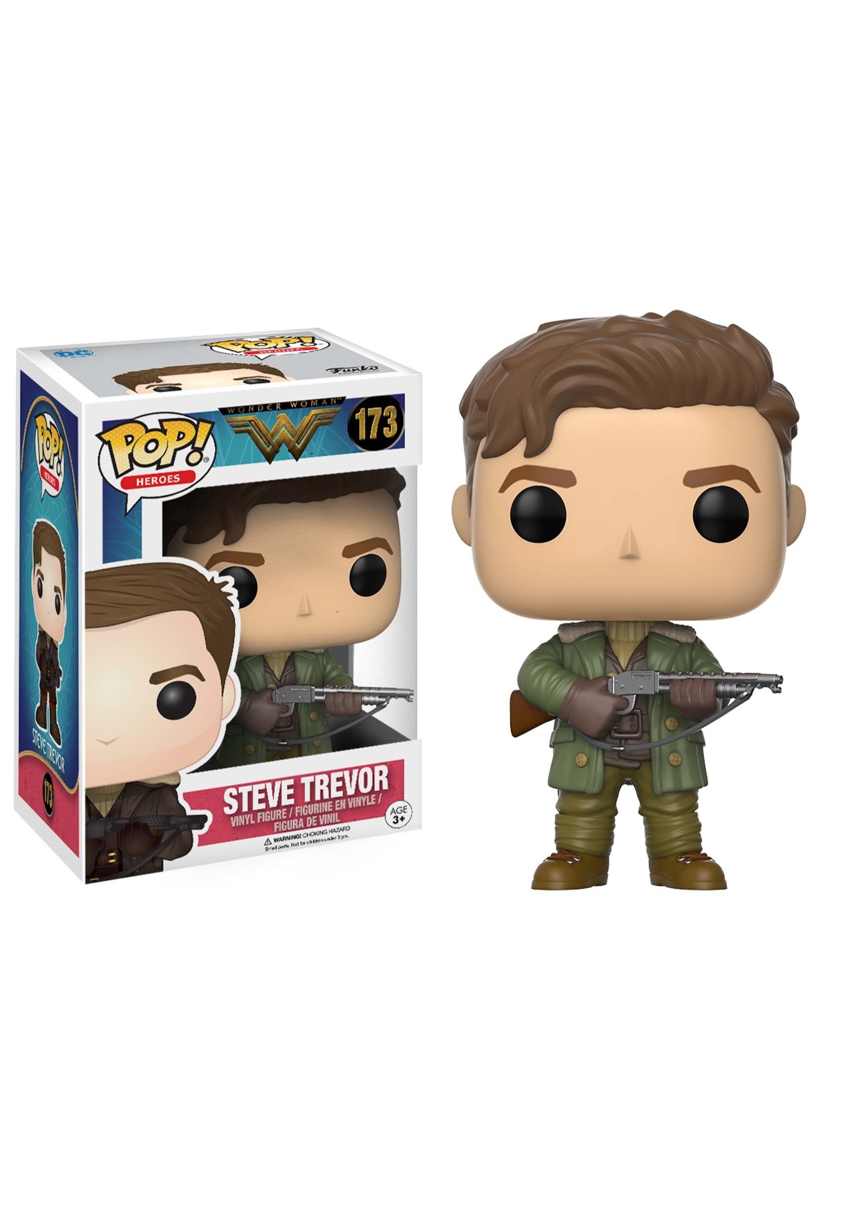 Pop! Movies: DC - WW - Steve Trevor, Action Figure - 12542