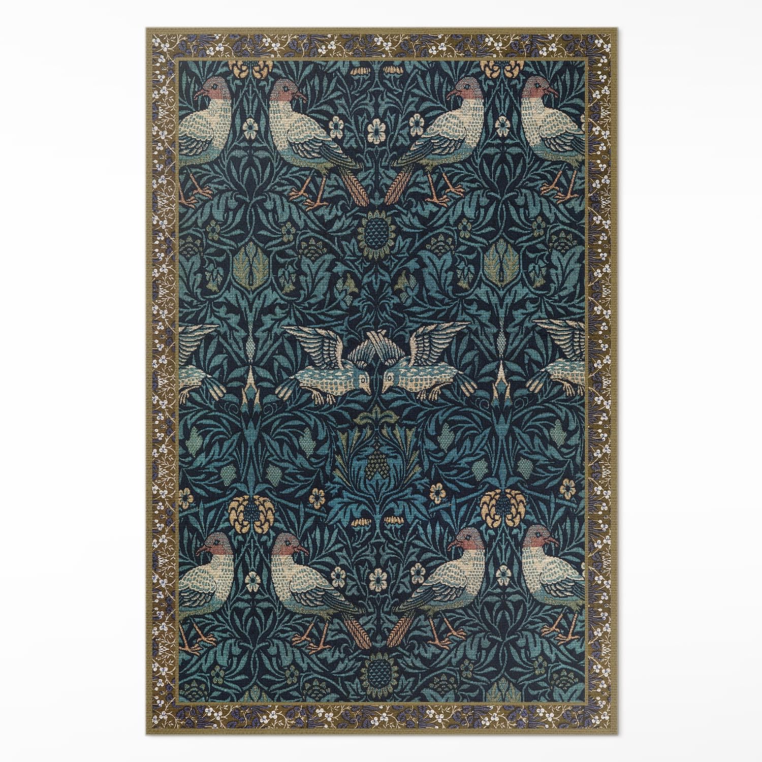 Tapis en vinyle anti-tache entretien facile cuisine salon 80x120