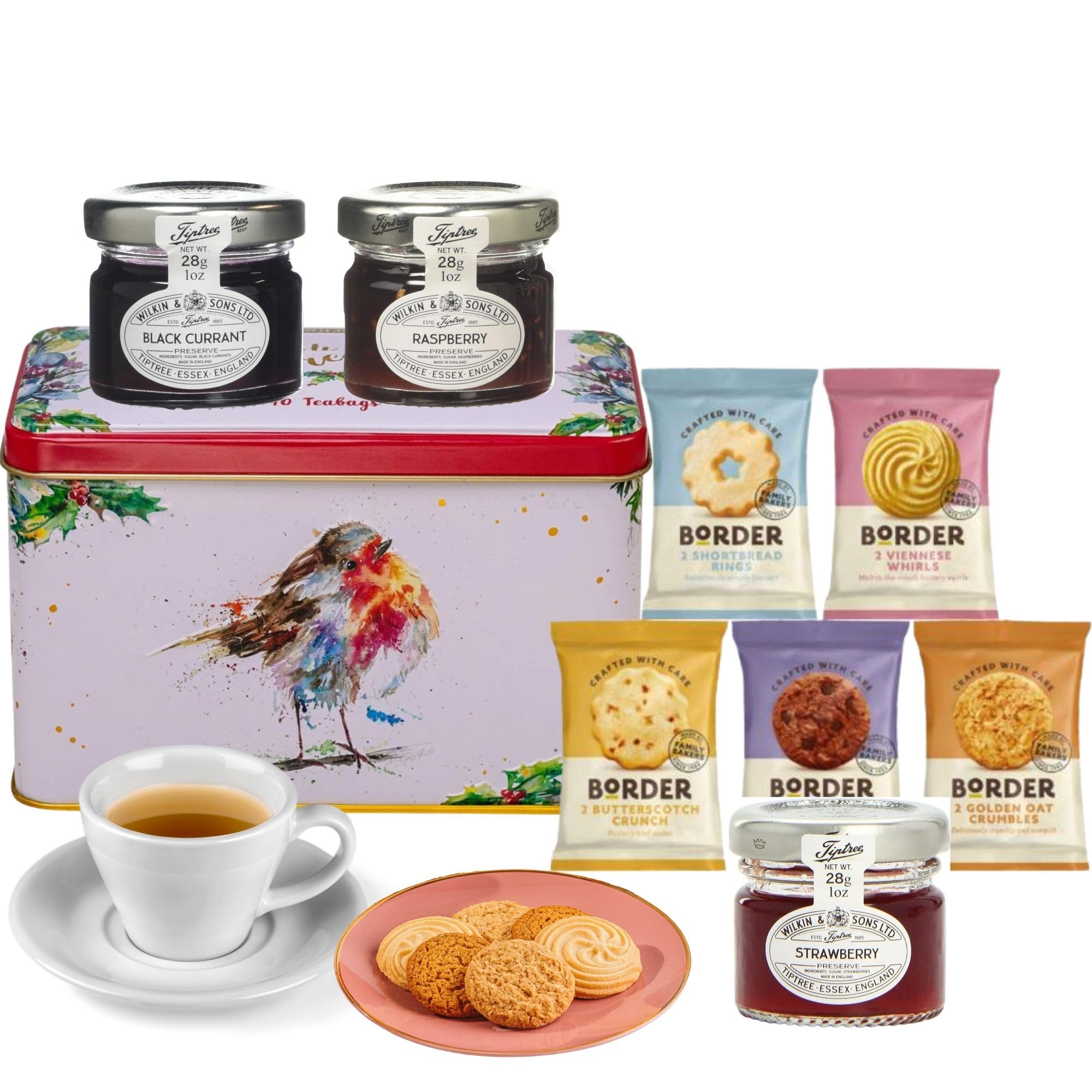 Buy Breakfast Tea and Biscuits Gift Set Hamper with New English