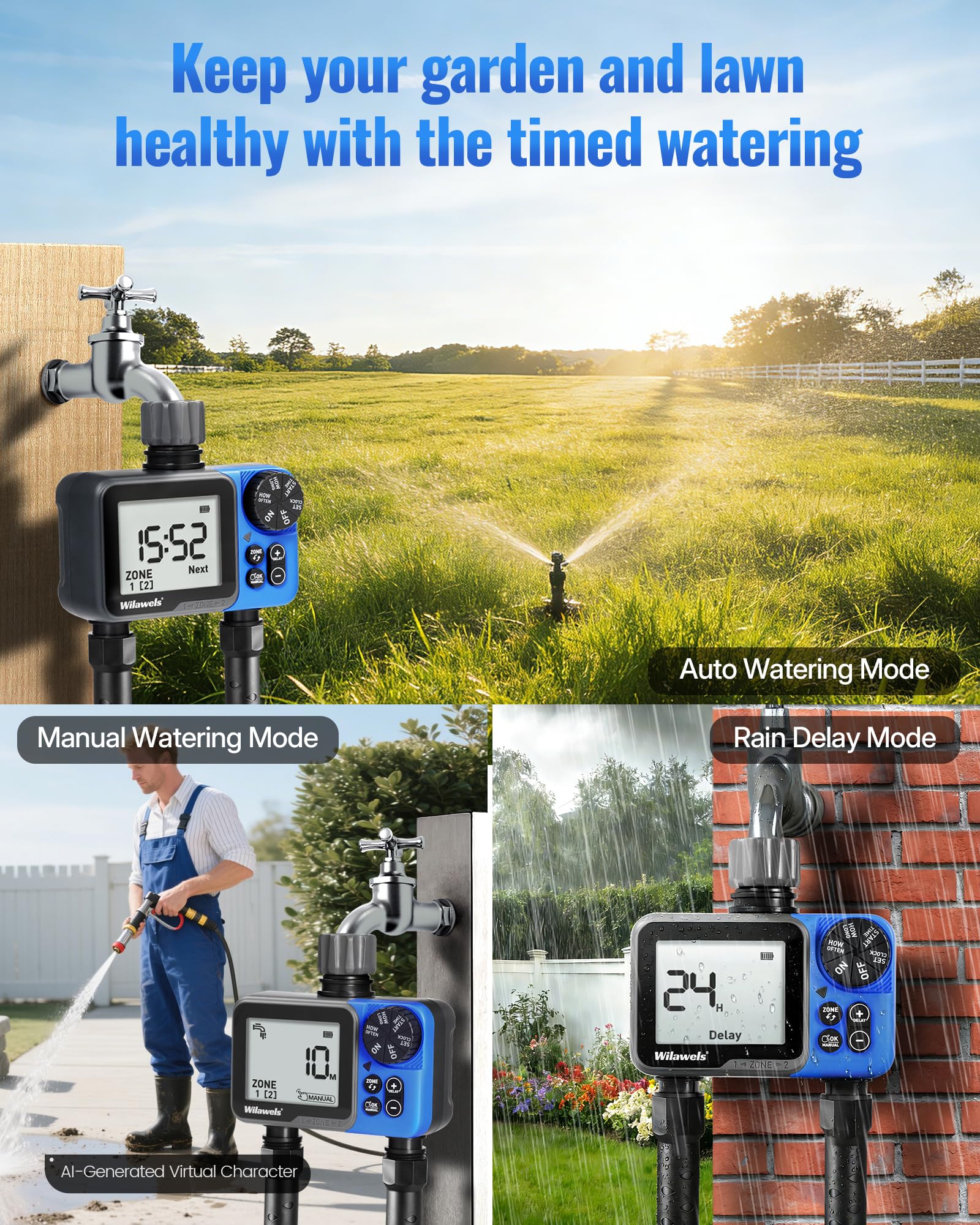 Timer per irrigazione C12WT06