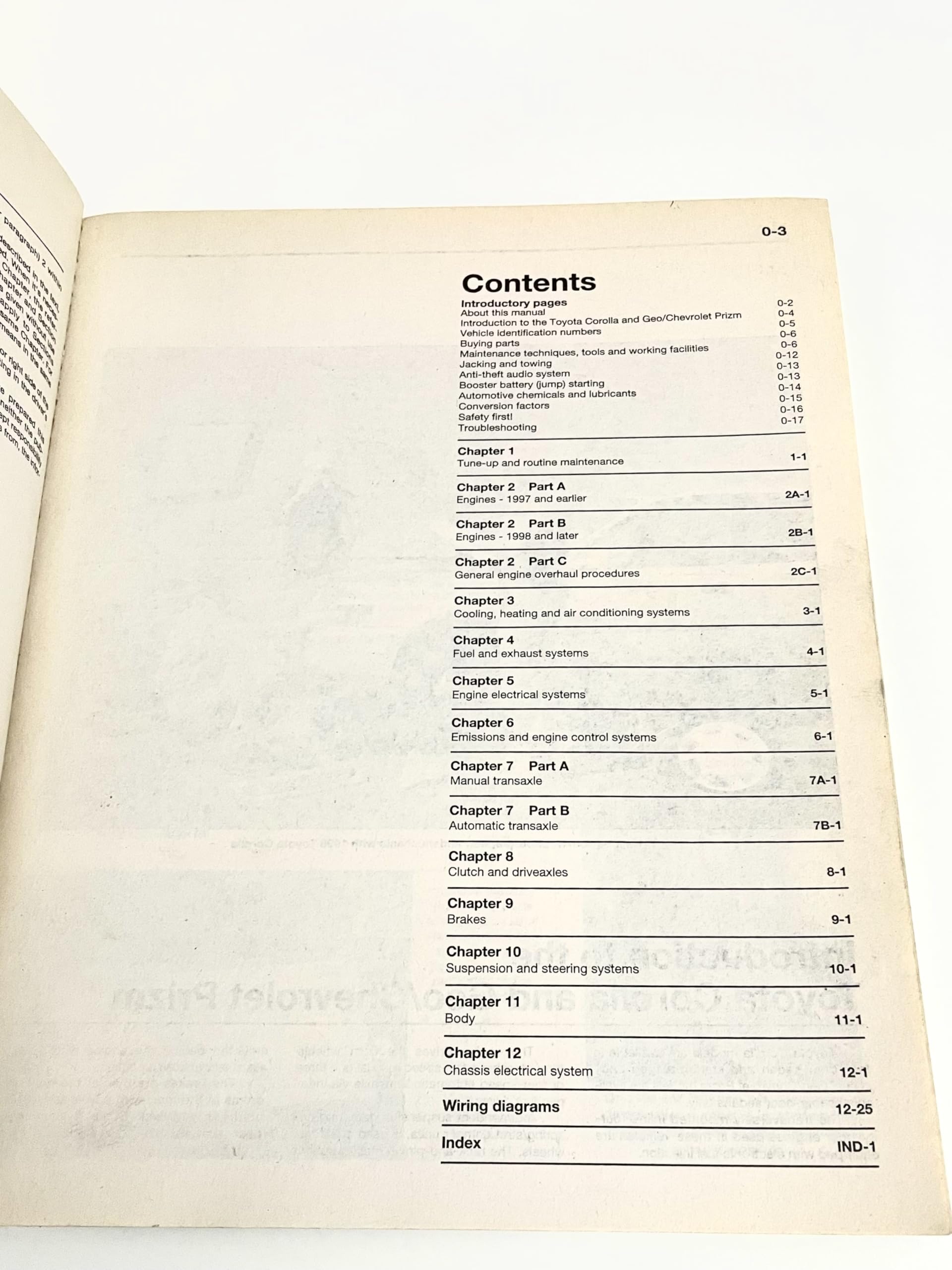 [(Toyota Corolla and Geo/Chevrolet Prizm: 1993 to 2002)] [Author: Jay Storer] published on (July, 2002)
