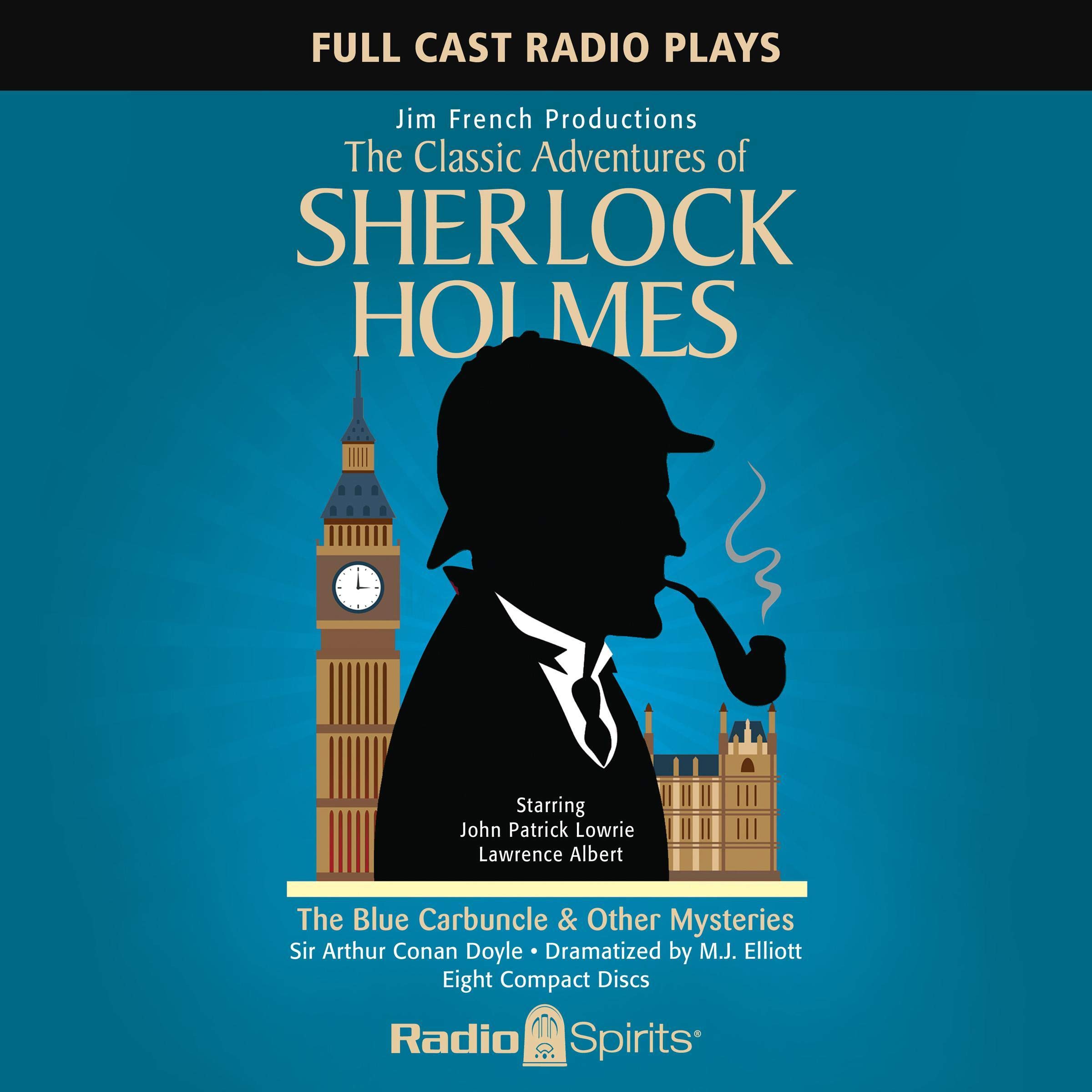 Cover art for The Classic Adventures of Sherlock Holmes: Blue Carbuncle & Other Mysteries