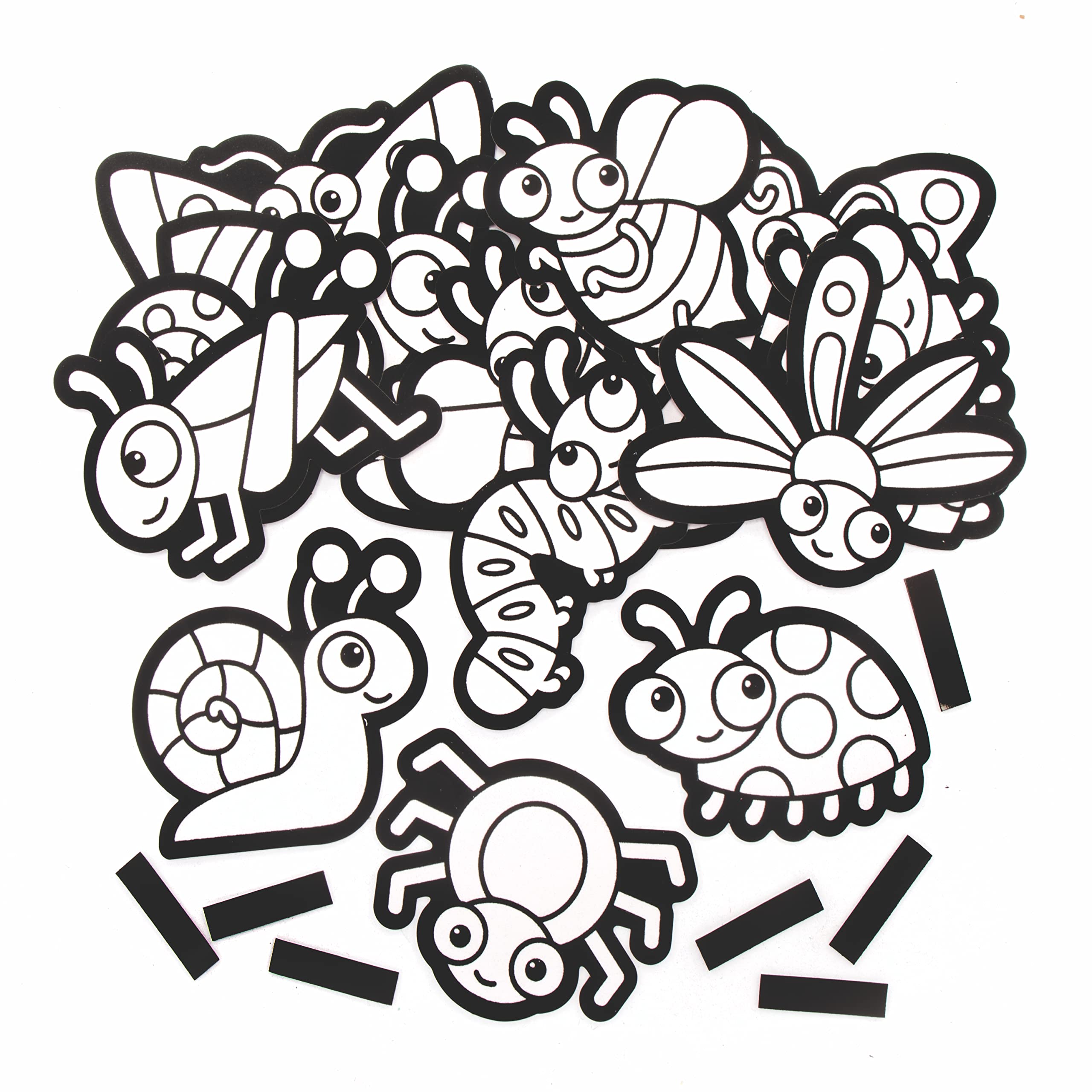 Baker Ross FX562 Kit D'aimants à Mélanger Et à Assortir Caméléon - Paquet De 8, Kit De Loisirs