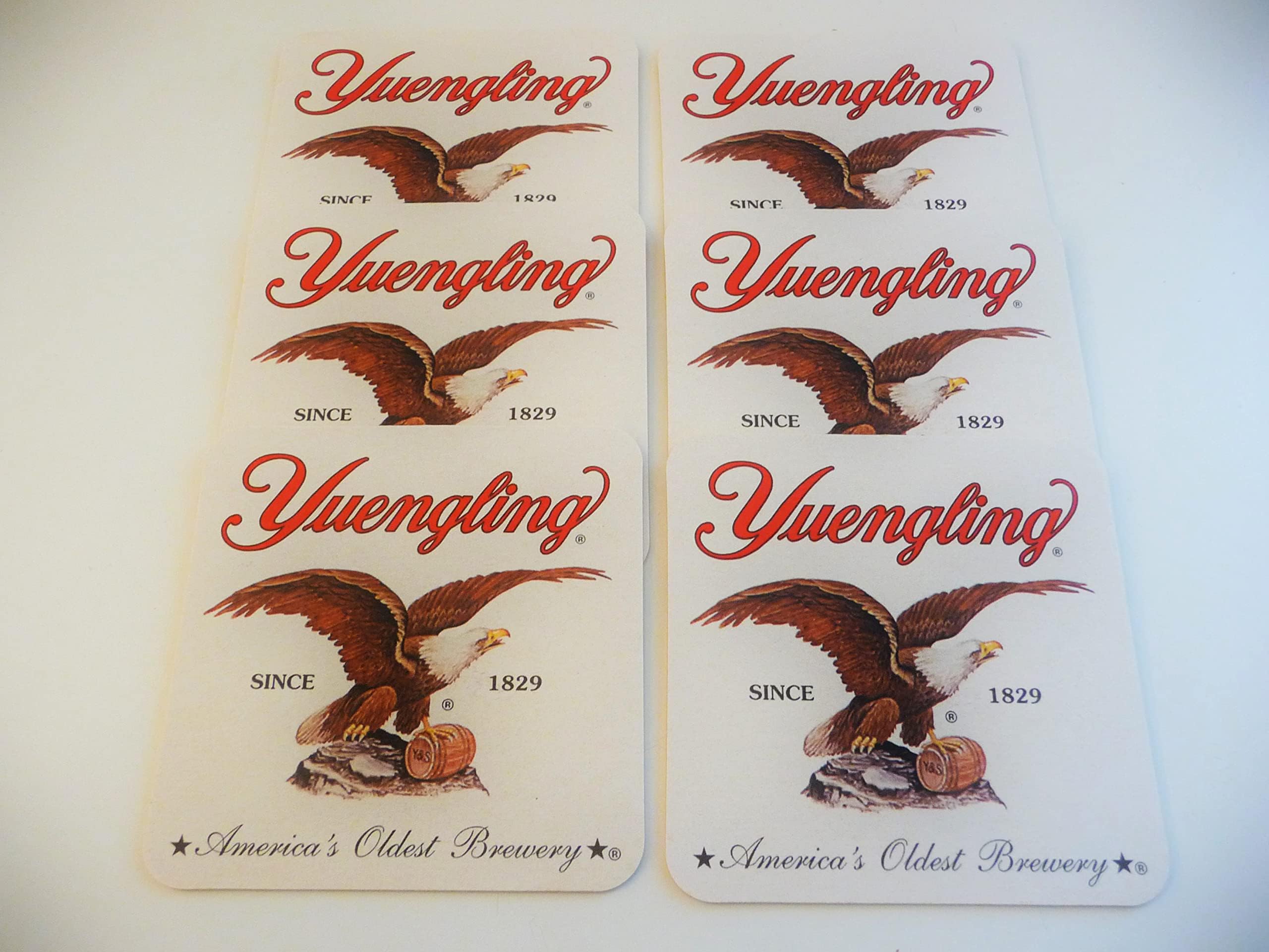 Yuengling Classic America's Oldest Brewers ~ Coaster 6 Pack