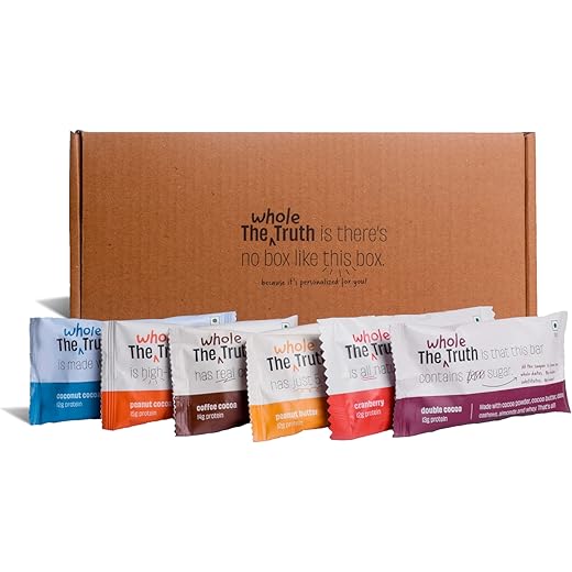 The Whole Truth Protein Bars Super Saver Pack 52g