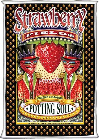 FoxFarm Strawberry Fields Fruiting & Flowering Potting Soil, 1.5cu ft