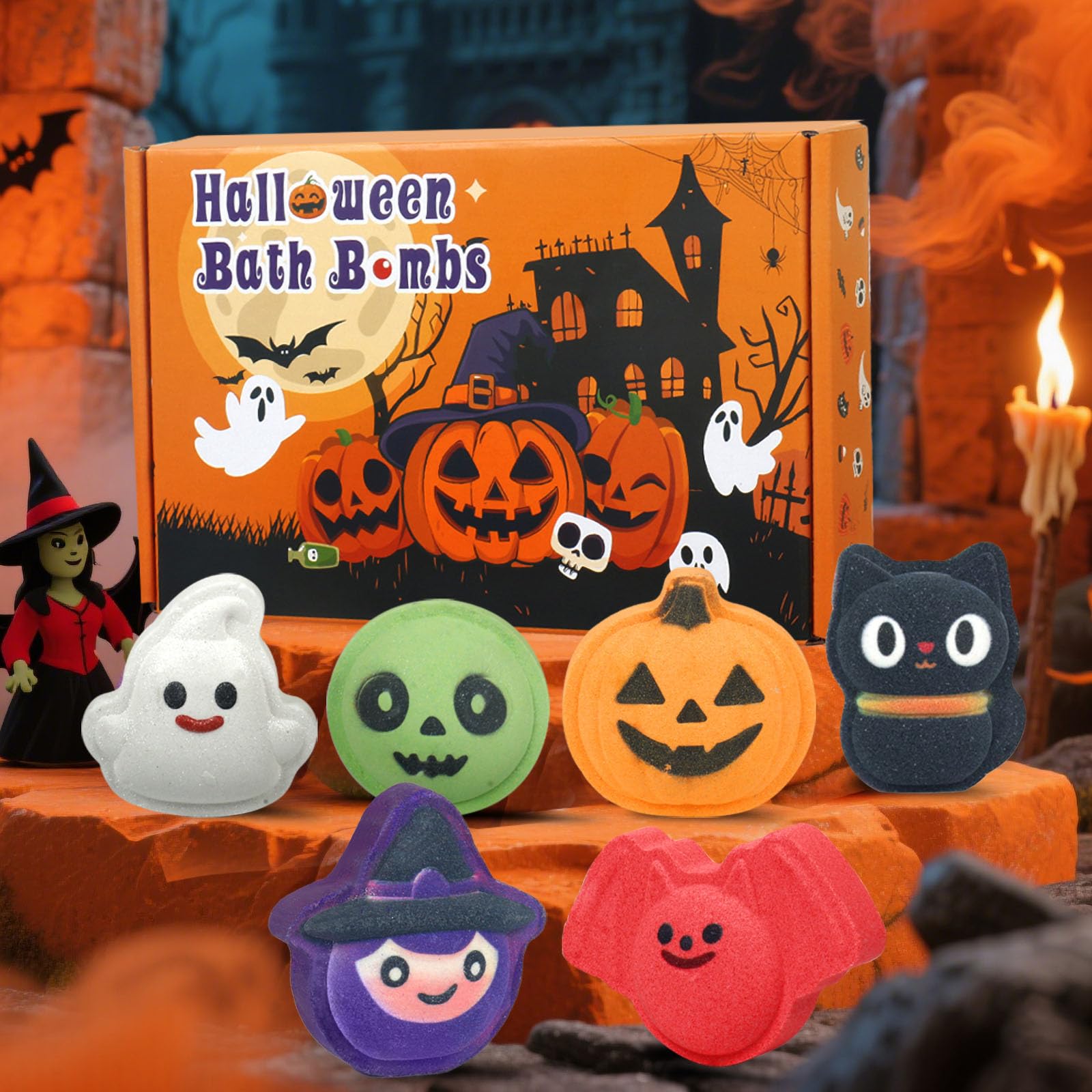 Halloween Bath Bombs