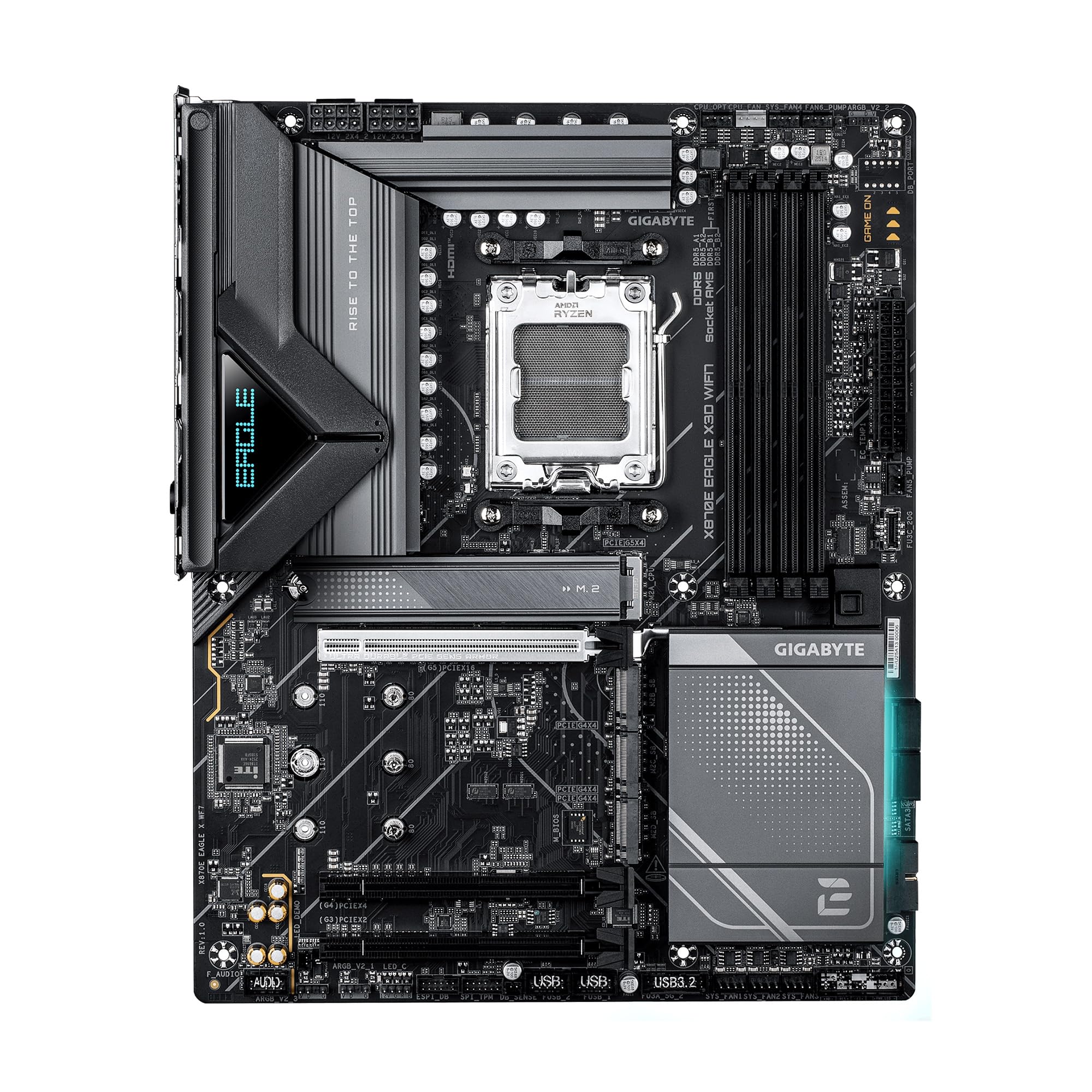 Amazon.com: GIGABYTE X870E Eagle X3D WF7 AMD AM5 ATX Motherboard