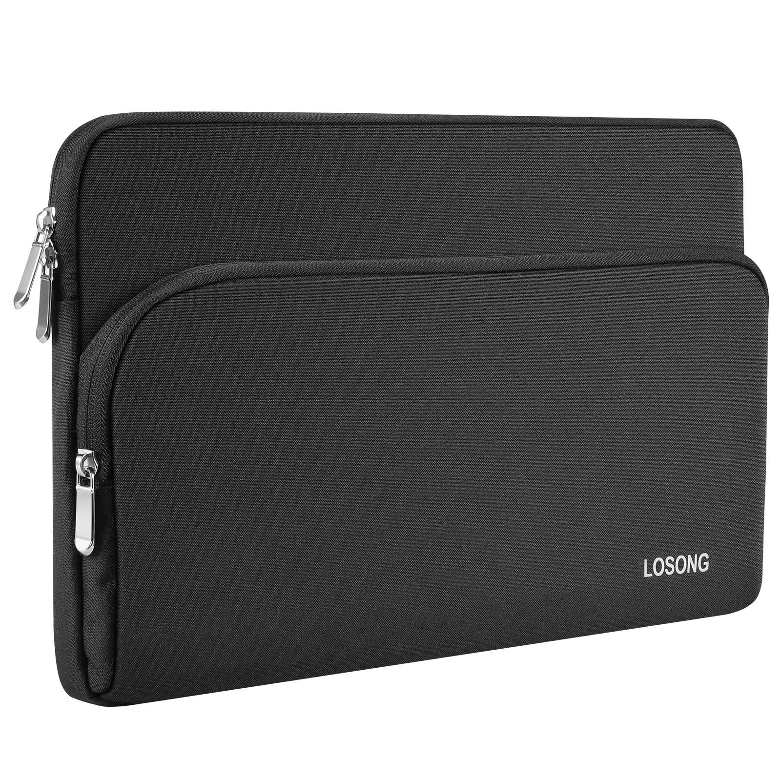 Losong Portable Monitor Case 17.3 Inch, Protective Carrying Sleeve Storage Bag, Display Bag with Accessory Pocket for 17.3 Inch Portable Monitor, Size