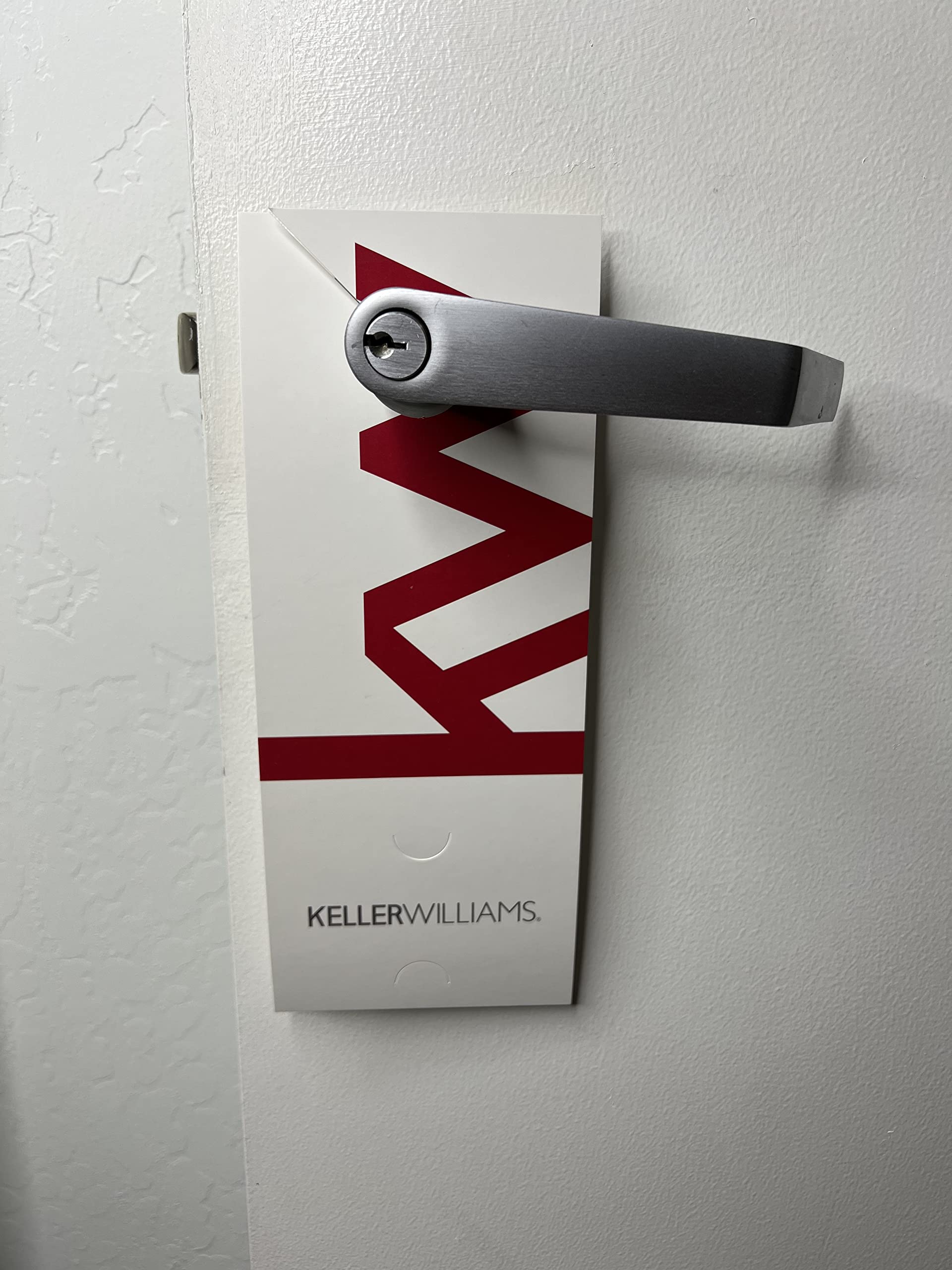 Softkittyprints Keller Williams Door Hangers"Big-White" 50 Pack